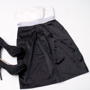 Black and White Cocktail Dress